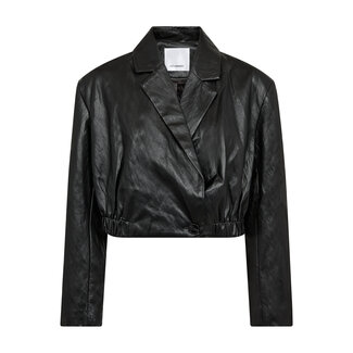 CO'COUTURE Gitt Crop Blazer Black