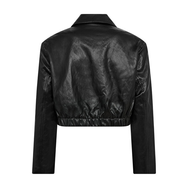 CO'COUTURE Gitt Crop Blazer Black