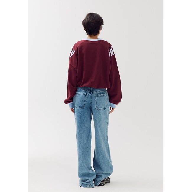 HARPER & YVE Meave Pants Mid Blue