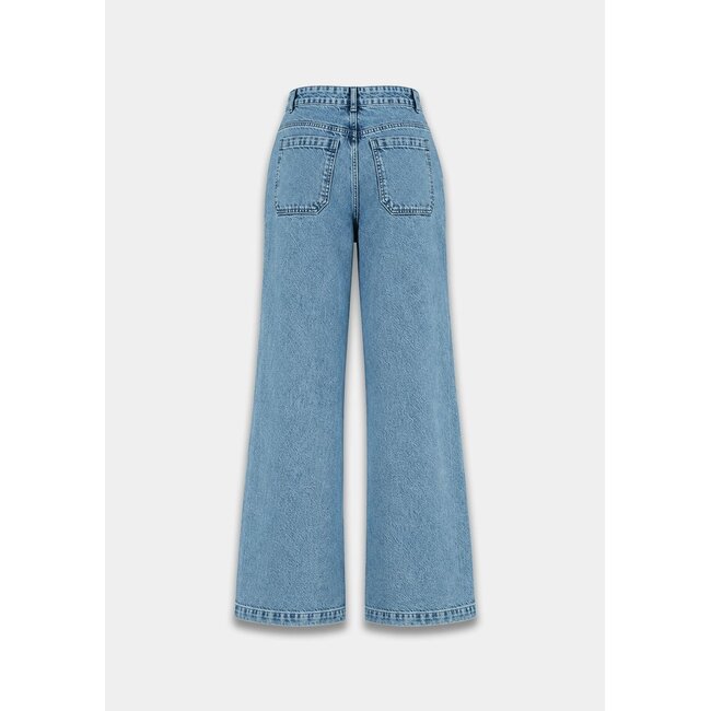 HARPER & YVE Meave Pants Mid Blue