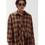 HARPER & YVE Kim Blouse Brown Check