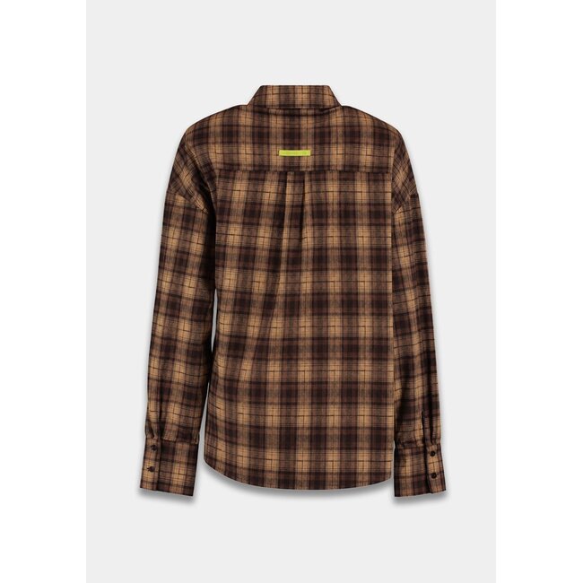 HARPER & YVE Kim Blouse Brown Check