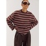 HARPER & YVE Tommy Longsleeve Brown Stripe