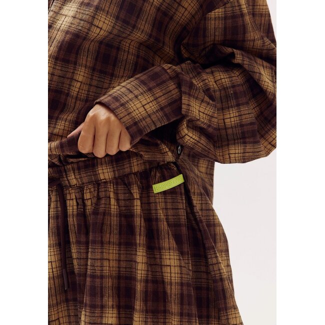 HARPER & YVE Kendall Skirt Brown Check
