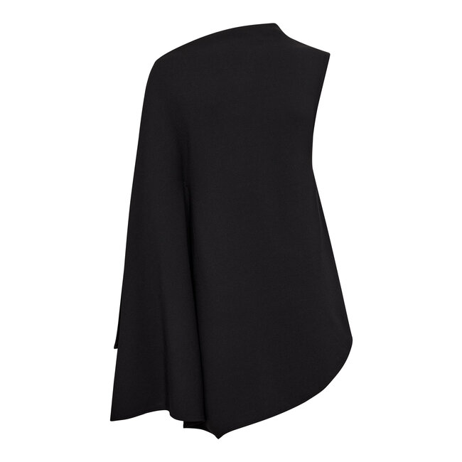 CO'COUTURE Falcon Drape Top Black