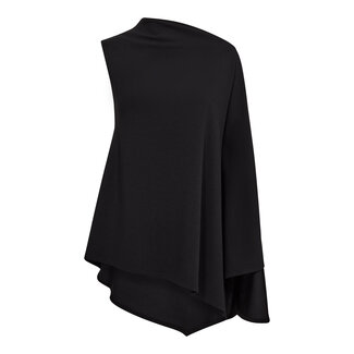 CO'COUTURE Falcon Drape Top Black