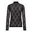 CO'COUTURE Birta Turtleneck Blouse Black