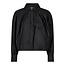 HAUTE L'AMITIÉ Sophie Din Coated Shirt Black