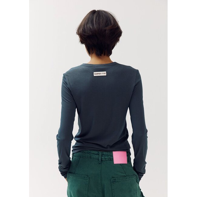 HARPER & YVE Jason Longsleeve Deep Teal
