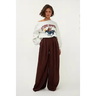 STUDIO AMAYA Zaya Pants Brown