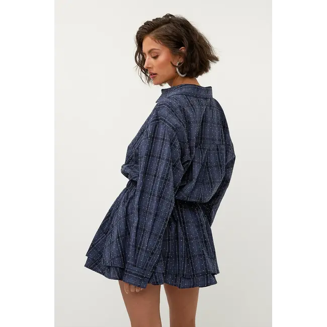 STUDIO AMAYA Luci Dress Blue