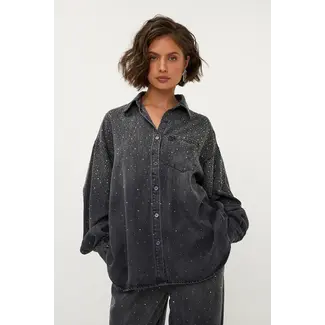 STUDIO AMAYA Vea Blouse Grey