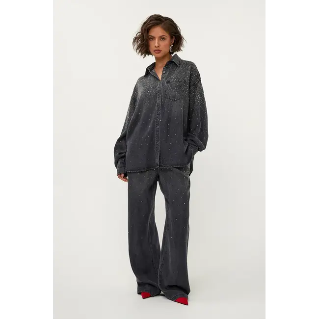 STUDIO AMAYA Vea Blouse Grey