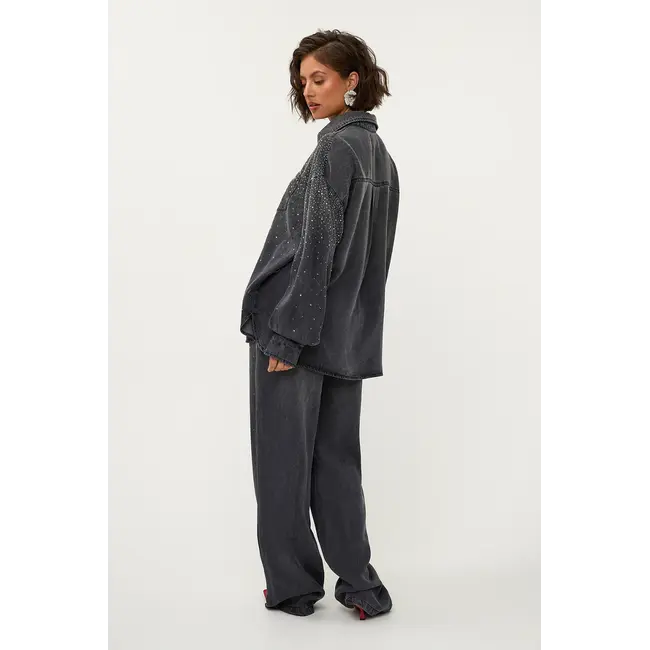 STUDIO AMAYA Vea Blouse Grey
