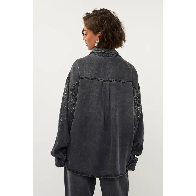 STUDIO AMAYA Vea Blouse Grey