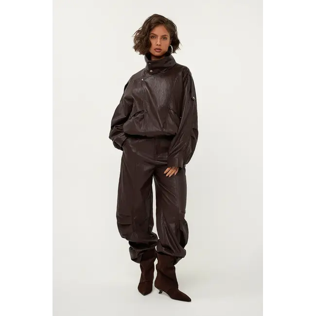 STUDIO AMAYA Samille Jacket Brown