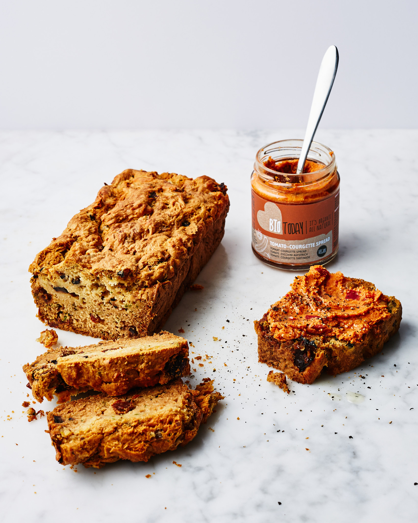 Tomaat-Courgette spread  bio