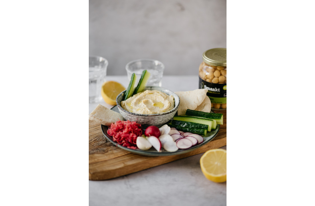 Chick peas glass organic