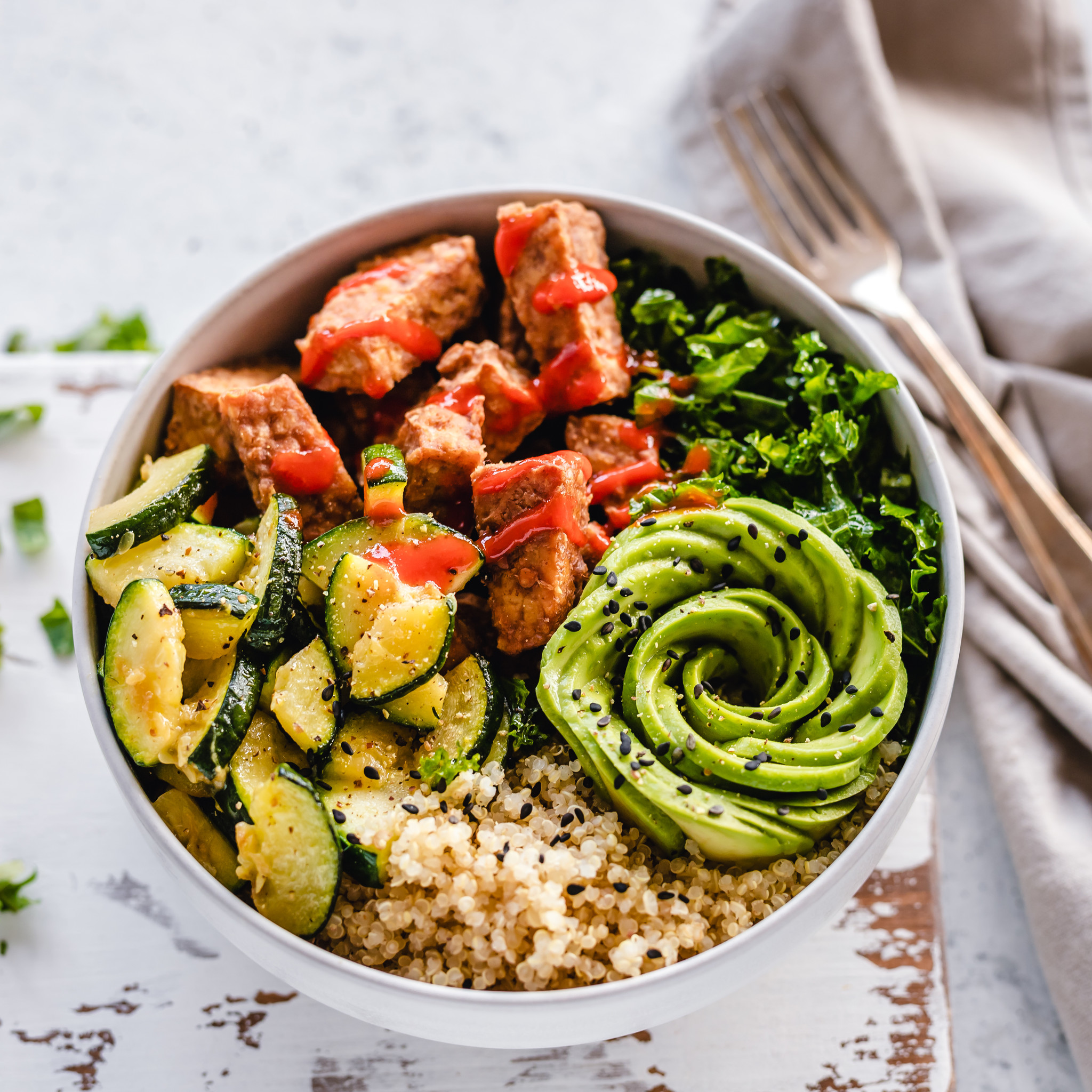 White quinoa organic