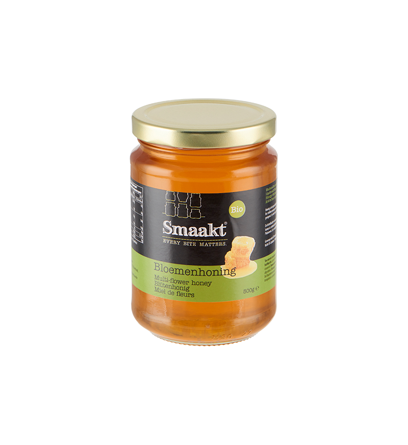 Multi-flower honey smooth organic