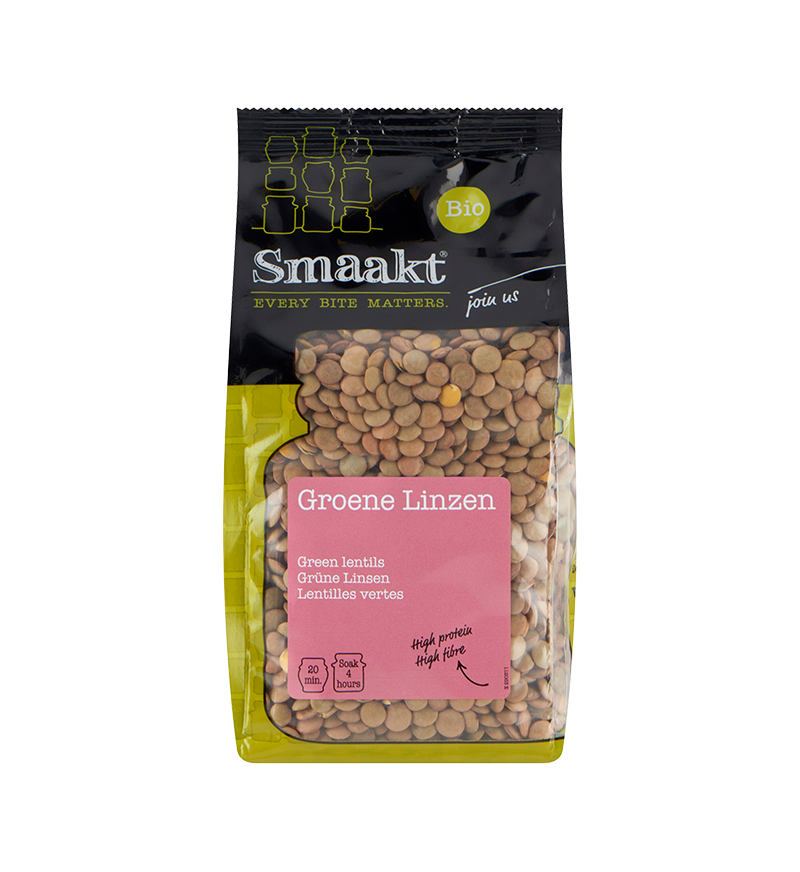 Green lentils organic