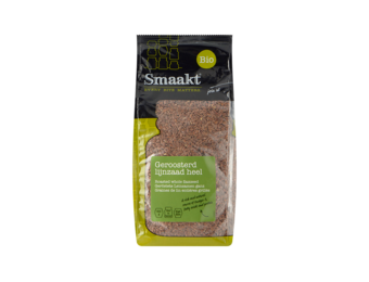 Roasted whole flaxseed organic
