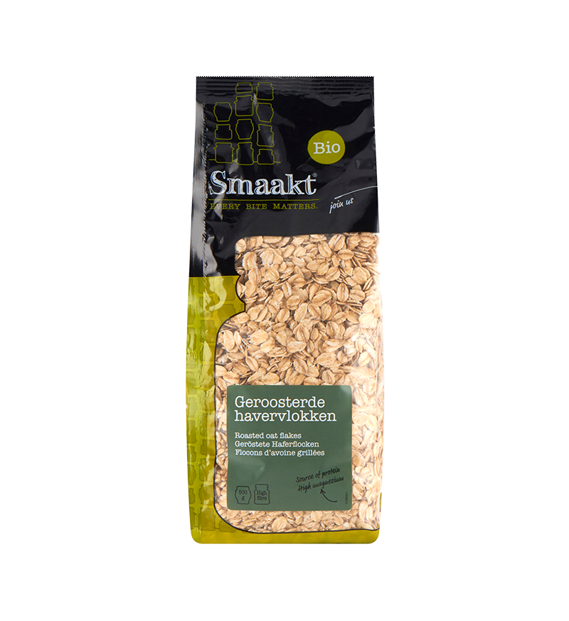 Geroosterde Havervlokken Grof organic