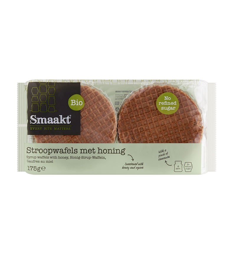 Stroopwafels met Honing bio