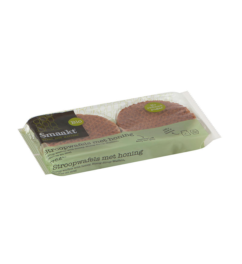Stroopwafels met Honing bio
