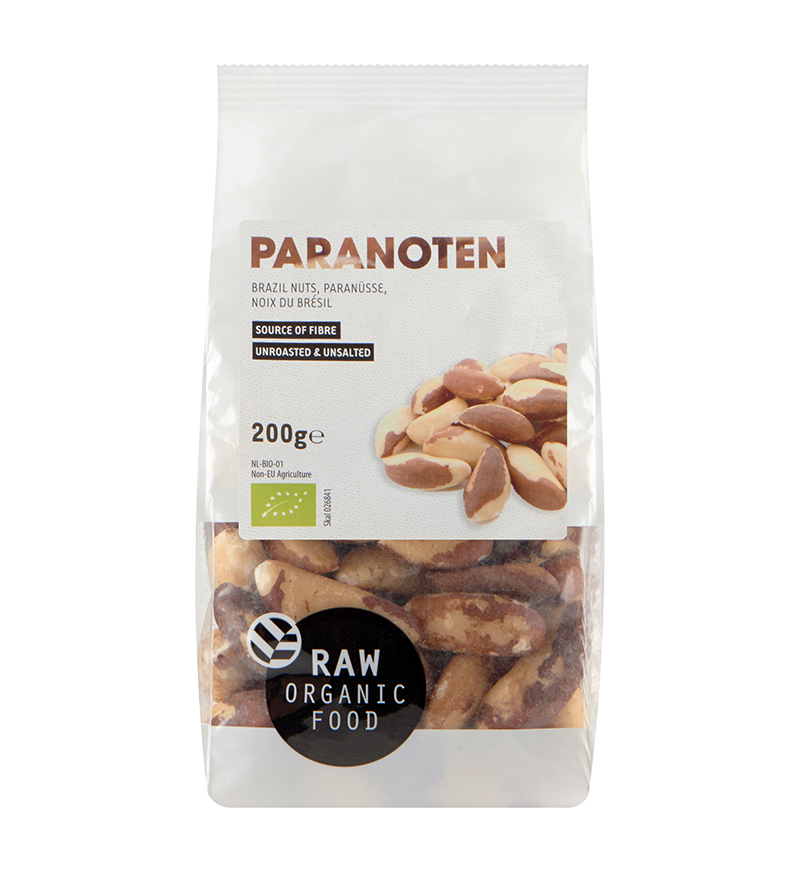 Biologische paranoten – pure noten van Raw Organic Food