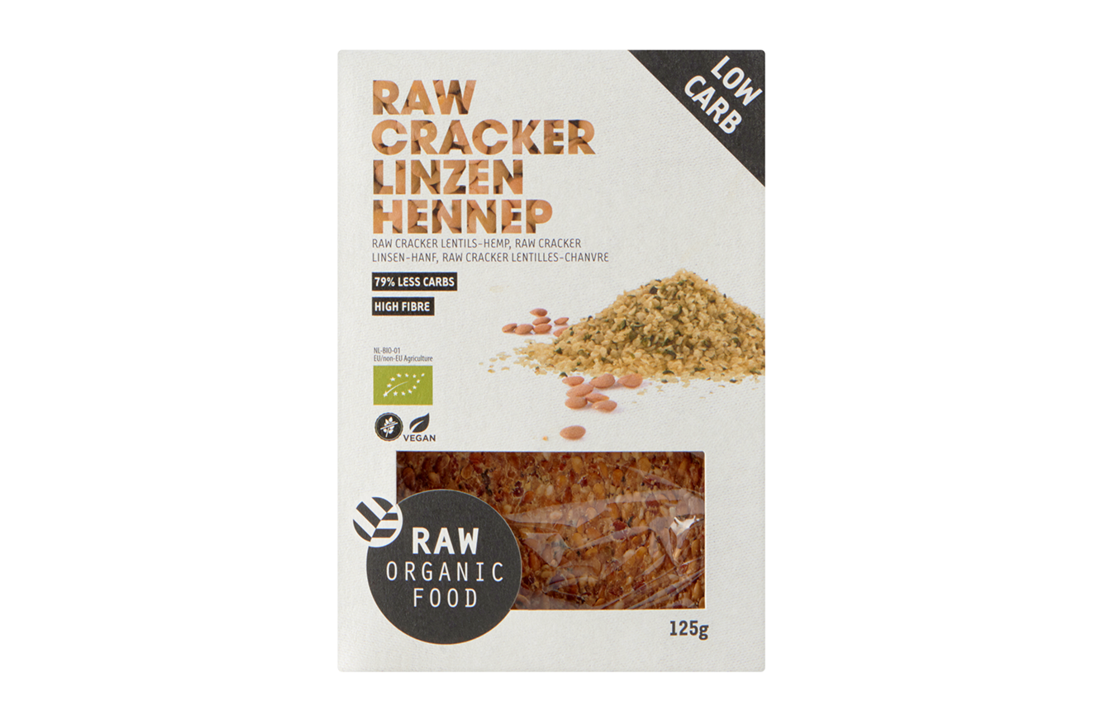Cracker lentils-hemp