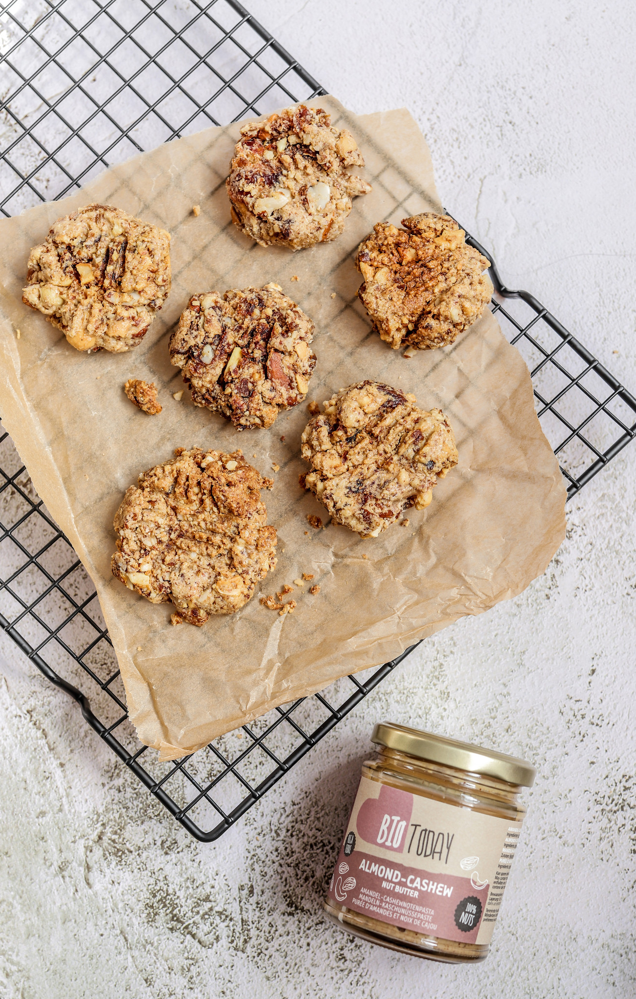 Amandel-cashewnoten koekjes | BioToday