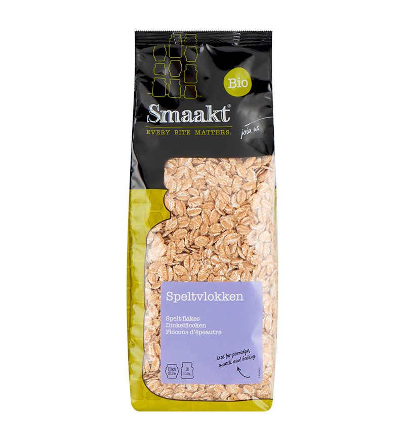 Spelt flakes organic