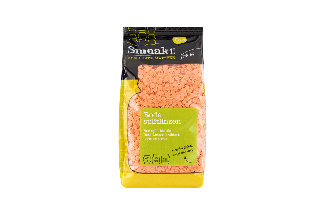 Red split lentils