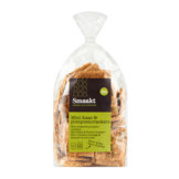 Mini kaas & pompoenpitten crackers bio