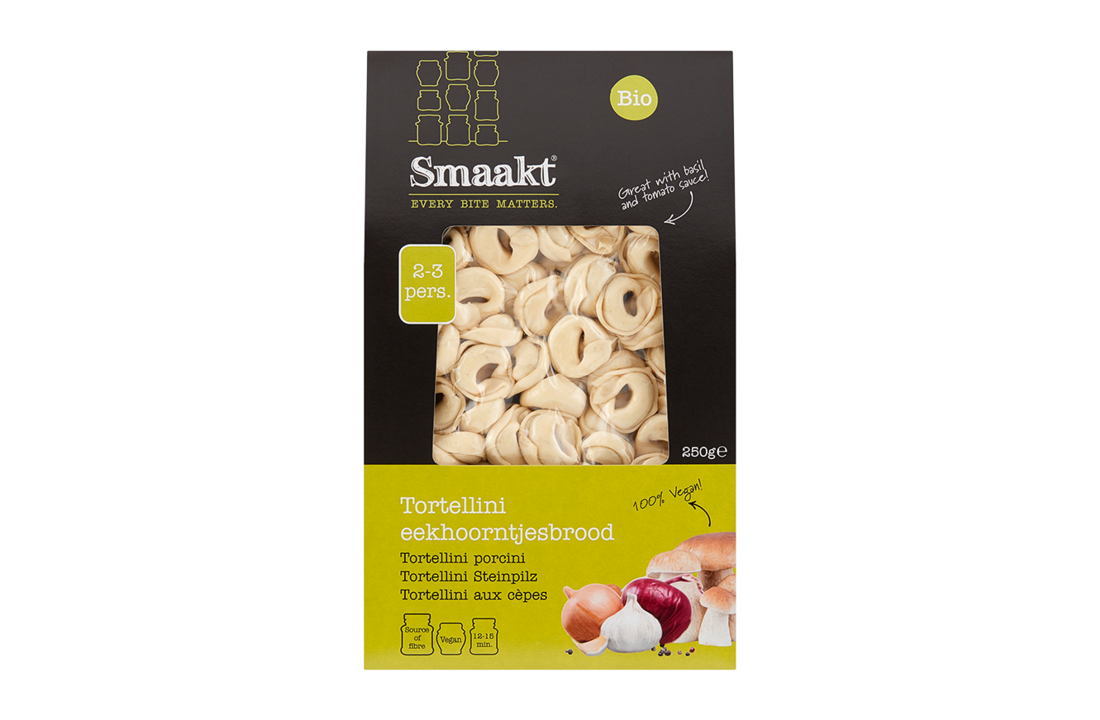 Tortellini Eekhoorntjesbrood