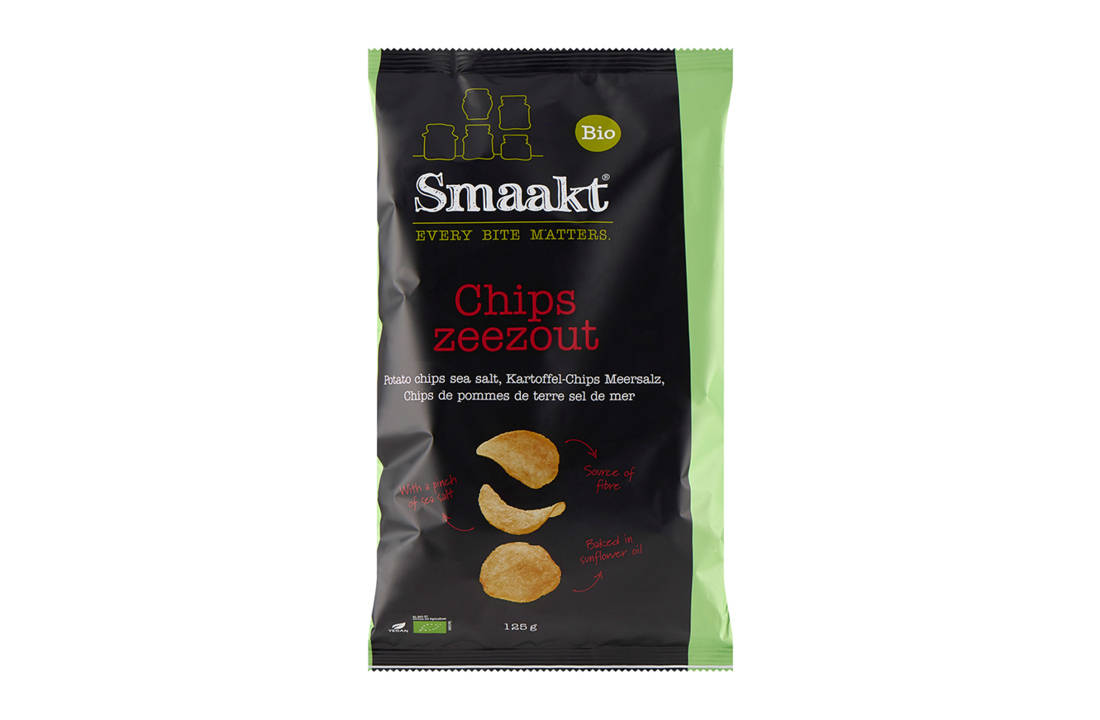 Salted potato chips organic