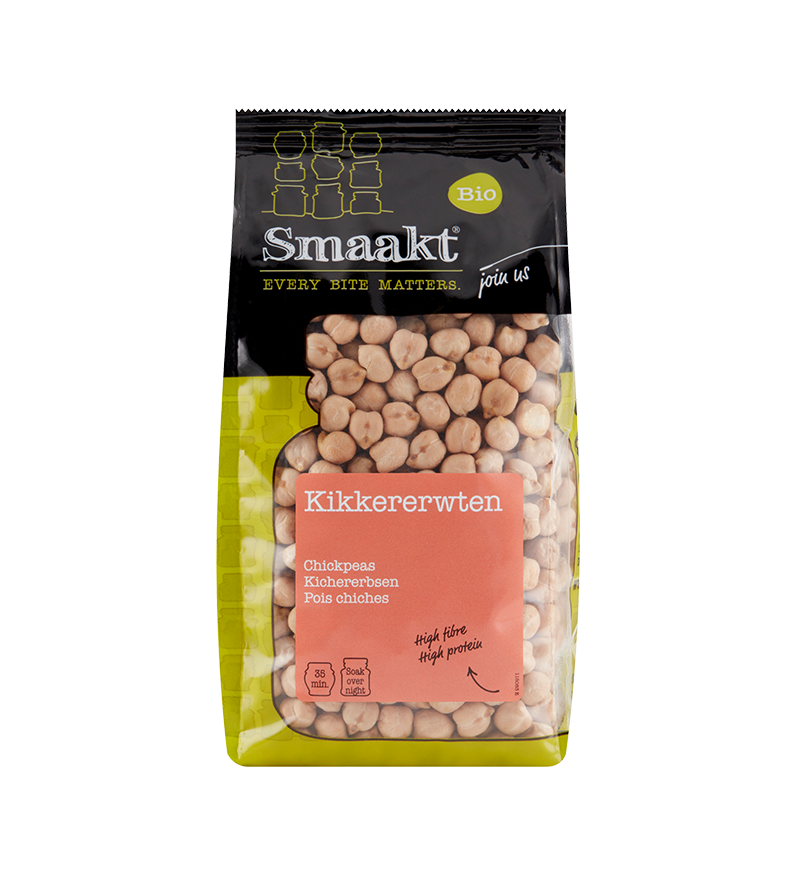 Kikkererwten 400 g  bio