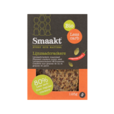 Koolhydraatarme lijnzaad crackers maanzaad bio