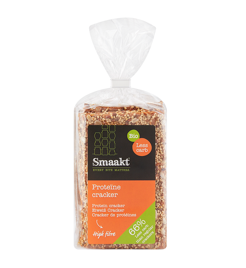 Less carb protein cracker organic