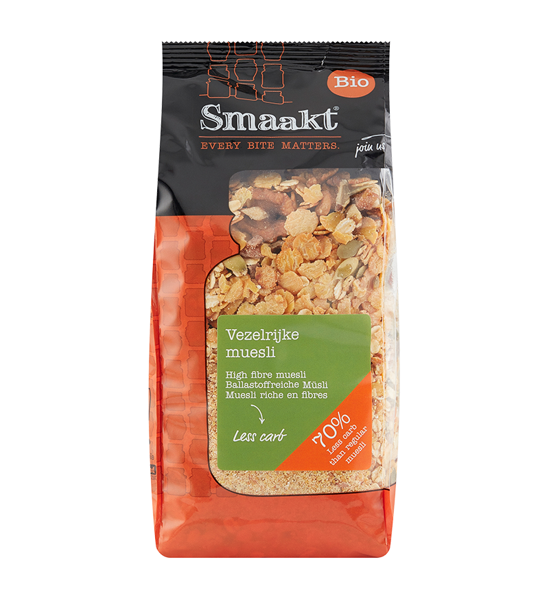 Smaakt High fibre muesli Biologische supermarkt de