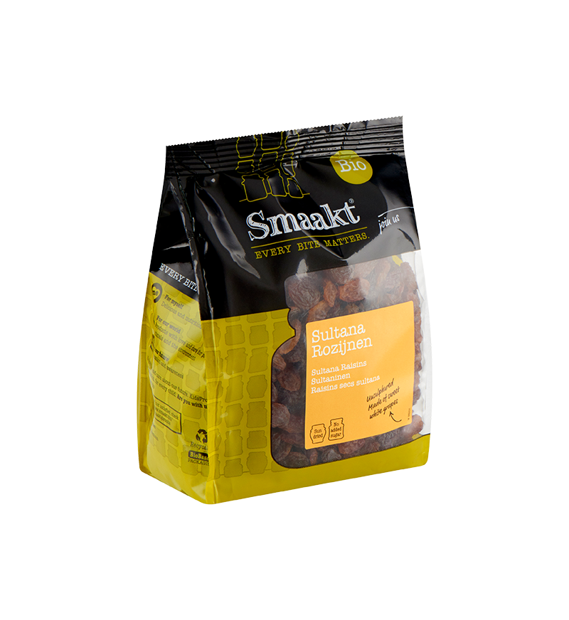 Sundried sultana raisins organic