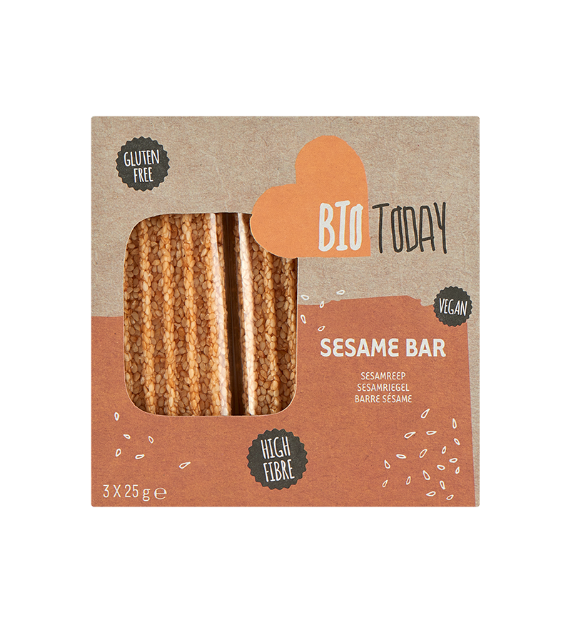Sesame bars 3-pack organic
