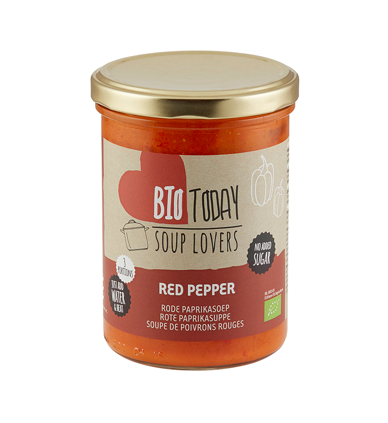 Red pepper soup organic
