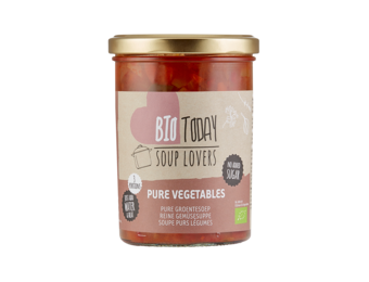 Pure vegetable soup organic