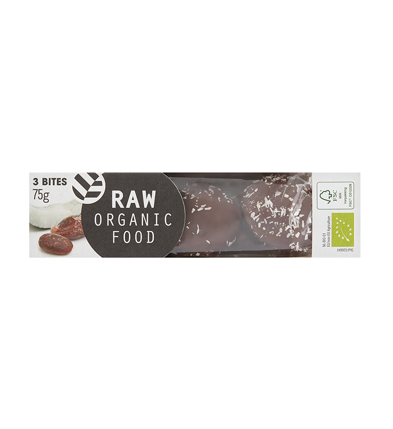 Kokos cacao bites bio