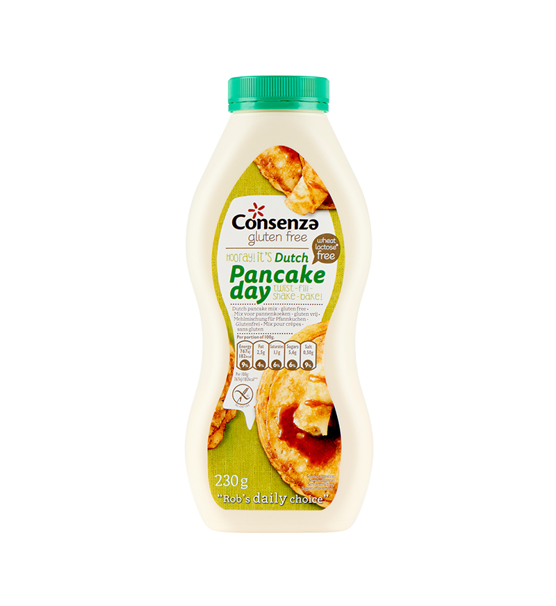 Pannenkoeken mix shaker