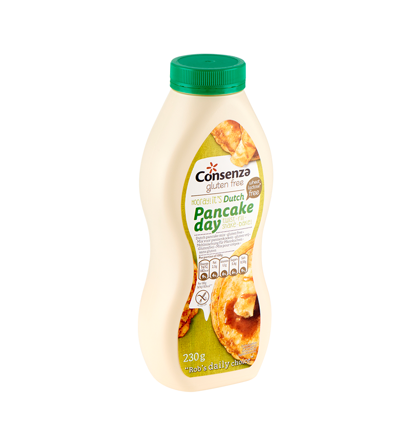 Pannenkoeken mix shaker