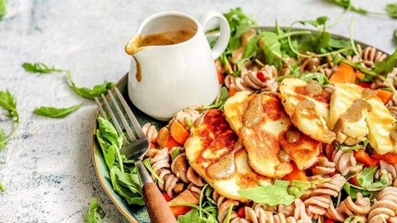 Halloumi pasta salad | BioToday