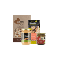 Beleg, ontbijtgranen, crackers, rijstwafels